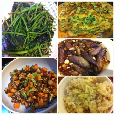 黄磊秀海量私房菜 色泽诱人堪称舌尖上的居家好男人