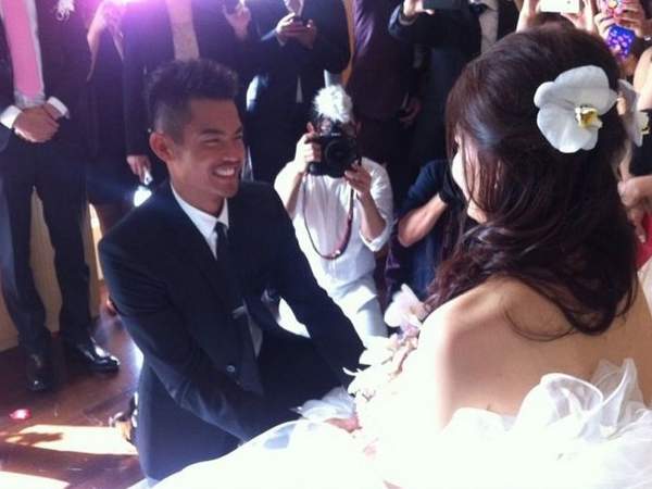 林丹谢杏芳大婚 伴郎跳天鹅舞