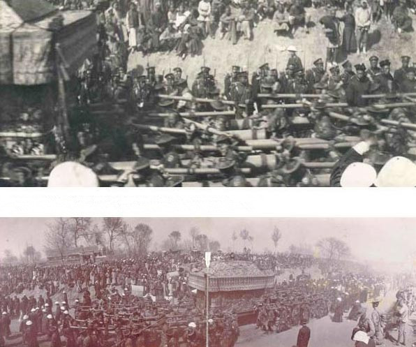 慈禧出殡画面曝光