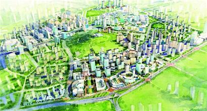 四方新都心将变大青岛中心