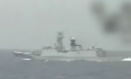 国防部证实军舰巡逻钓鱼岛 称在管辖海域巡逻合法