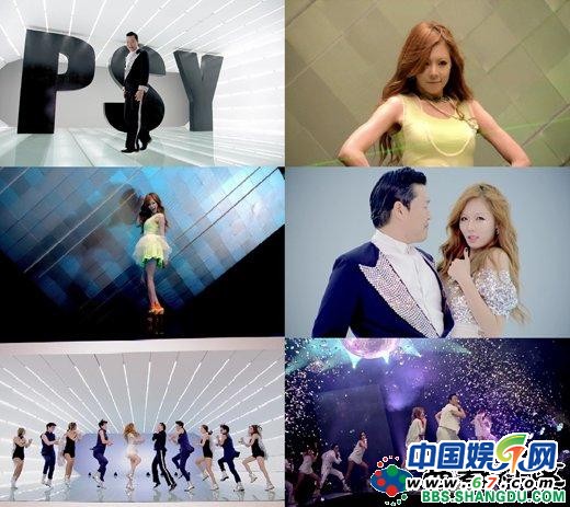 布兰妮穿旗袍跳骑马舞 盘点江南Style明星版