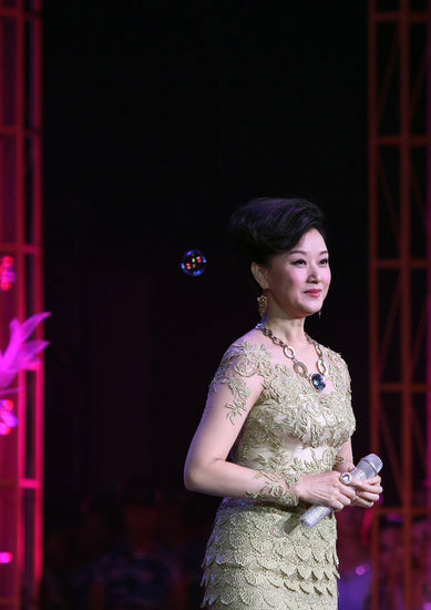 宋祖英献唱天津国庆晚会