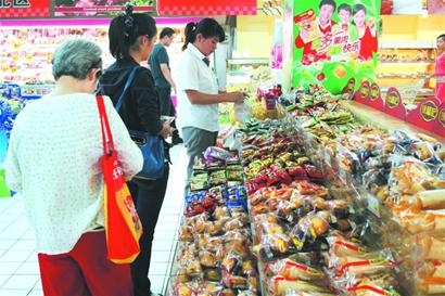 散客带旺散装零食