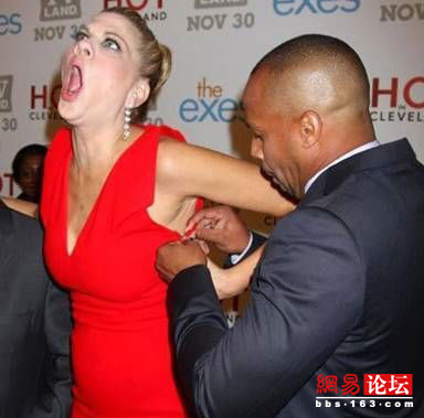 明星尴尬一刻 没有比这更囧的了