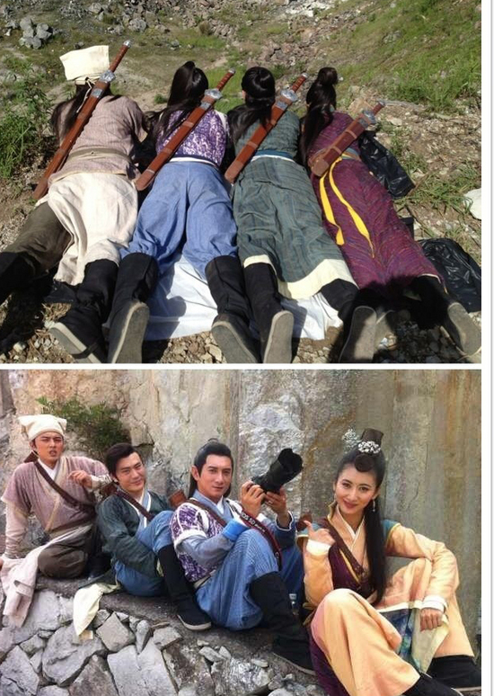 新白发魔女传幕后花絮曝光 萌点十足欢乐多(组图)