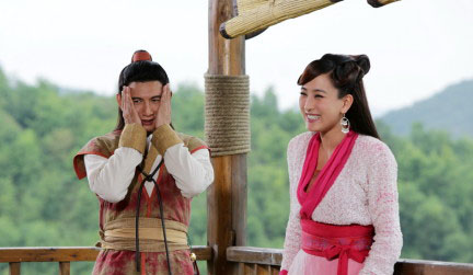 新白发魔女传幕后花絮曝光 萌点十足欢乐多