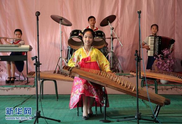 朝鲜中学生校园生活揭秘