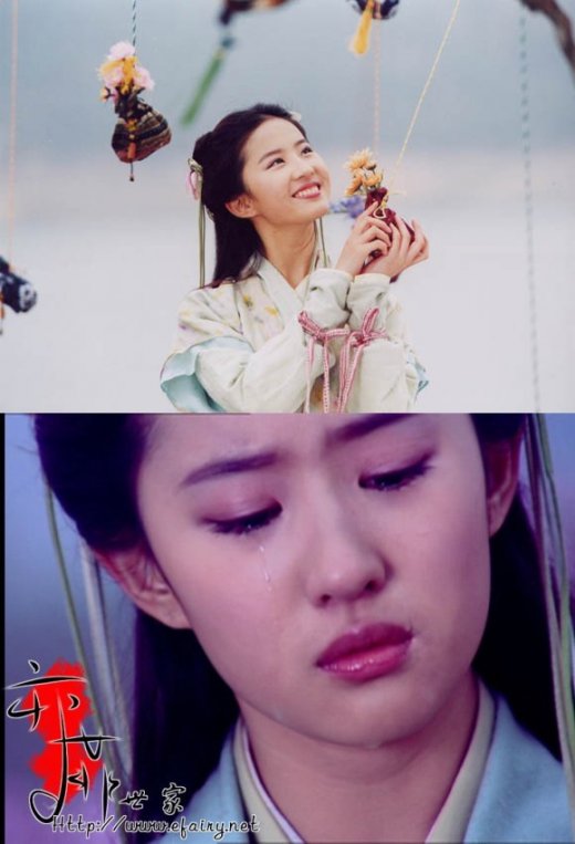 女星柔肠寸断荧屏飙泪 盘点美人泪谁更迷人