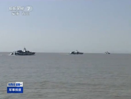 东海舰队实战演练