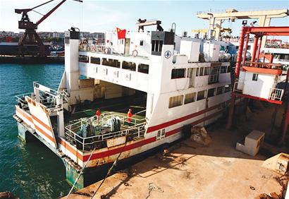 青岛唯一双体渡轮出让