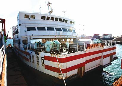 青岛唯一双体渡轮出让