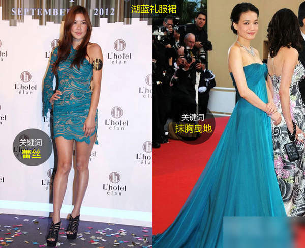 乐基儿舒淇衣品大PK 女神完胜