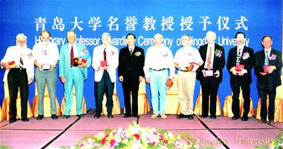 诺贝尔经济学奖得主系青岛大学名誉教授 曾参加抗日战争