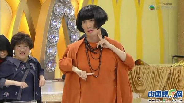 图揭TVB明星剧中极品造型 林峰香肠嘴黎姿龅牙妹