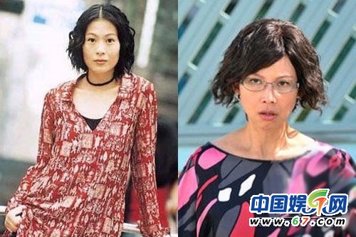 图揭TVB明星剧中极品造型 林峰香肠嘴黎姿龅牙妹