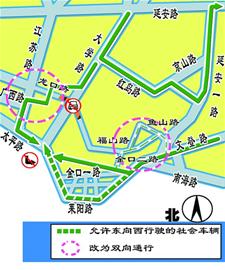龙口路桥封闭施工 鱼山路改为双向行驶