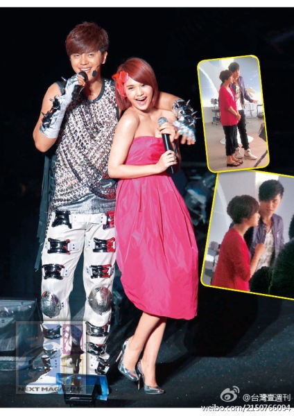 罗志祥与杨丞琳亲密拍广告