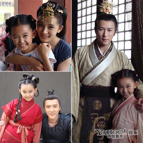 新生代小童星席卷娱乐圈 与当红大咖合影抢镜