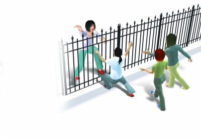 女大学生夜翻铁栅栏下巴被刺穿 钢筋留口中 女大学生夜翻铁栅栏下巴被刺穿 钢筋留口中