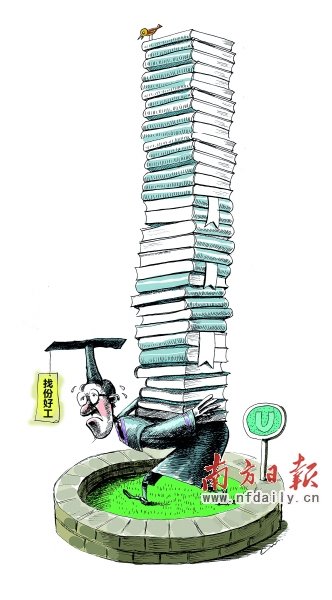 媒体称硕士成“硕蚁”一族 毕业即失业(图) 媒体称硕士成“硕蚁”一族 毕业即失业(图)