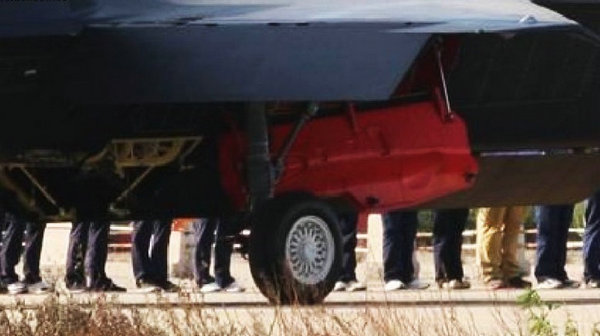 资料图：AMF五代战机细节。