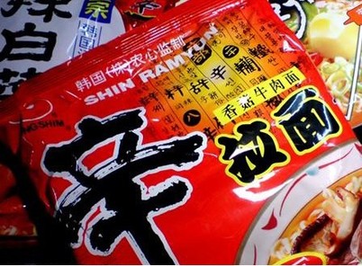 6款进口农心拉面致癌物被召回 部分超市下架