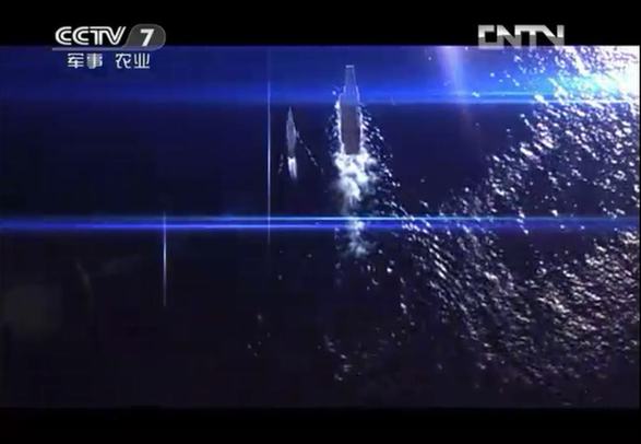 央视曝光歼十从航母上起飞照片