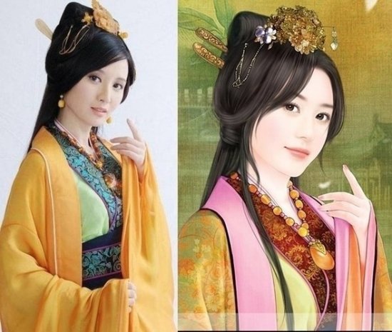 美人如画娇艳欲滴 那些从画里走出来的佳人(组图)