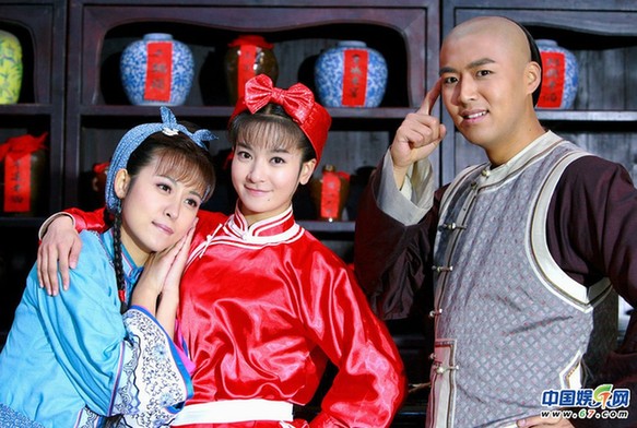 明星拍戏期间自娱自乐