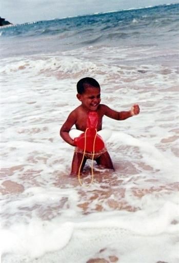 奥巴马珍贵老照片