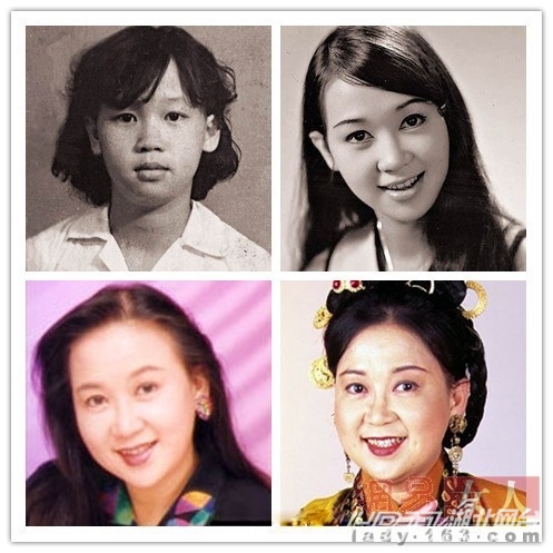 老明星旧照 容嬷嬷也曾年轻貌美