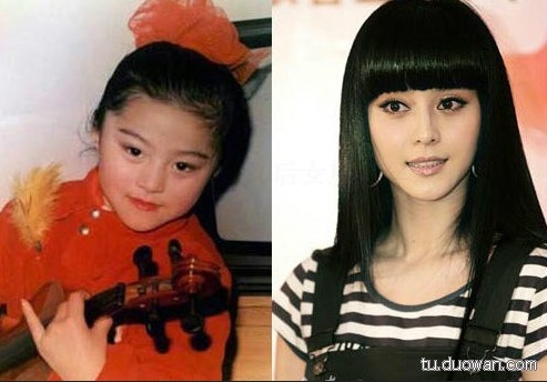 海量明星新旧照片对比 效果惊人