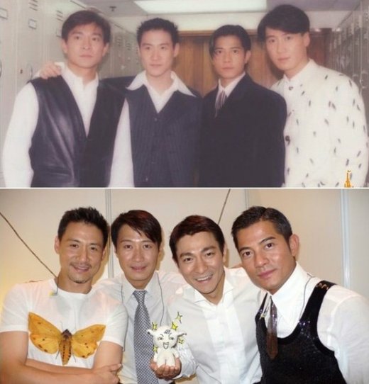 海量明星新旧照片对比 效果惊人