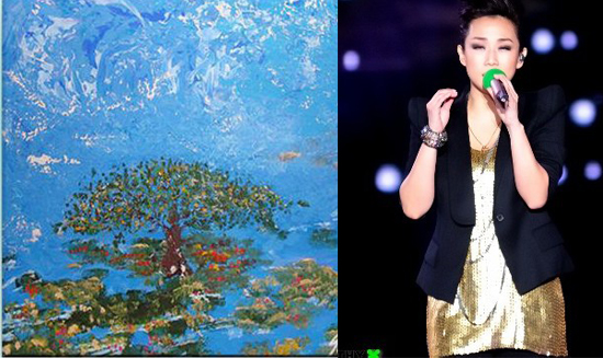 一起追娱乐圈那些会画画的明星