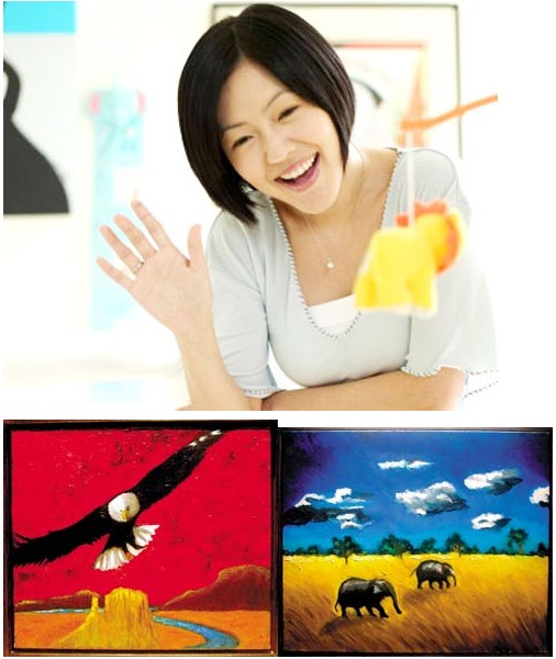 一起追娱乐圈那些会画画的明星