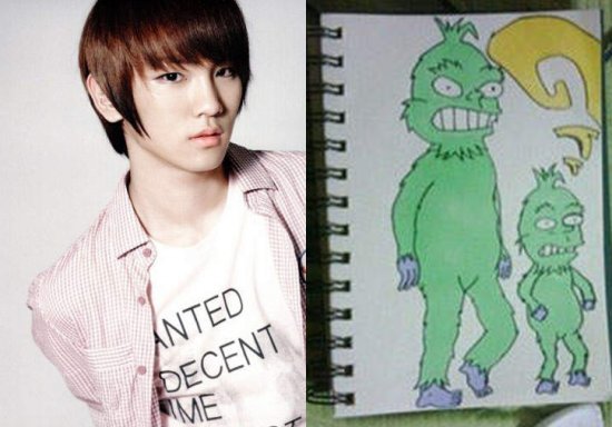 一起追娱乐圈那些会画画的明星