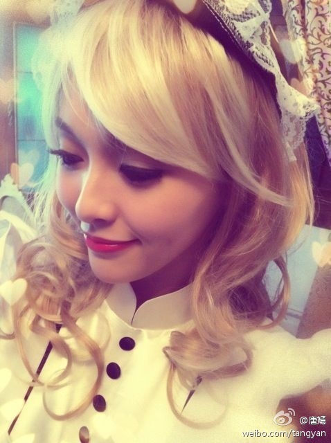 女星微博自曝的迷人靓照 真美