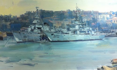 晒油画中的经典青岛 也许你家就在画里