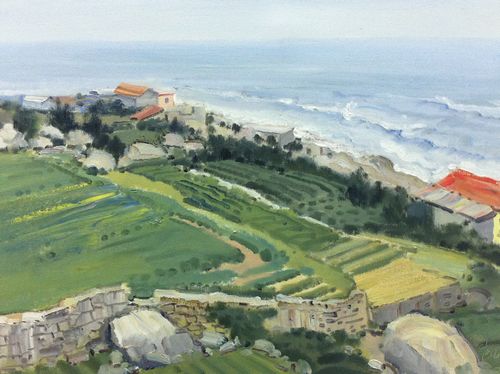 晒油画中的经典青岛 也许你家就在画里