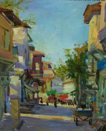 晒油画中的经典青岛 也许你家就在画里