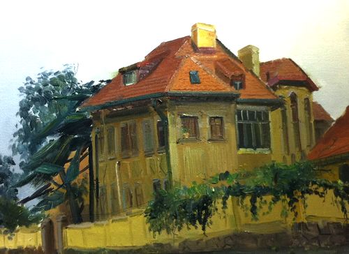 晒油画中的经典青岛 也许你家就在画里