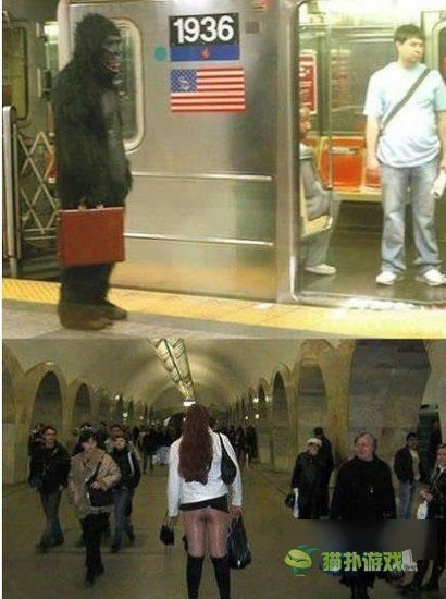 地铁奇葩乘客大集锦 毁市容啊