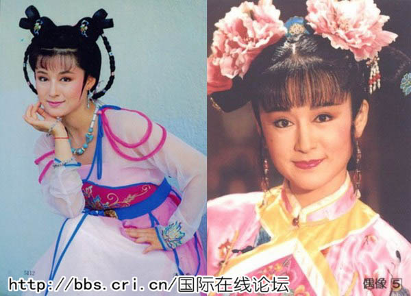 图揭没有整容的80年代古装美人
