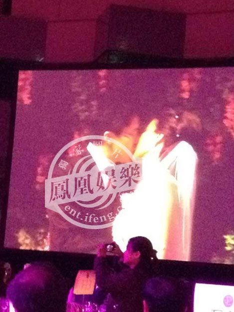 郭晶晶霍启刚香港婚宴：内场图曝光