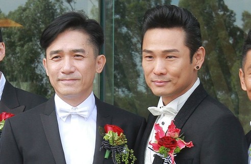 杜德伟大婚气势不输晶刚