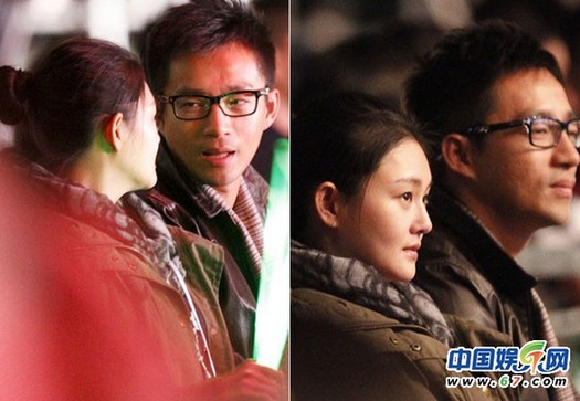 大S素颜亮相 和老公汪小菲甜蜜看演唱会