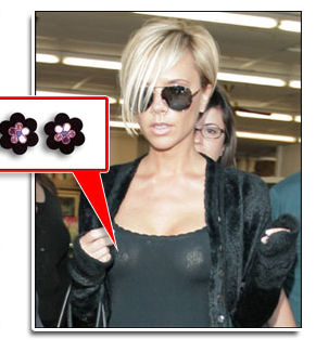 女星露乳贴尴尬瞬间 太失态了