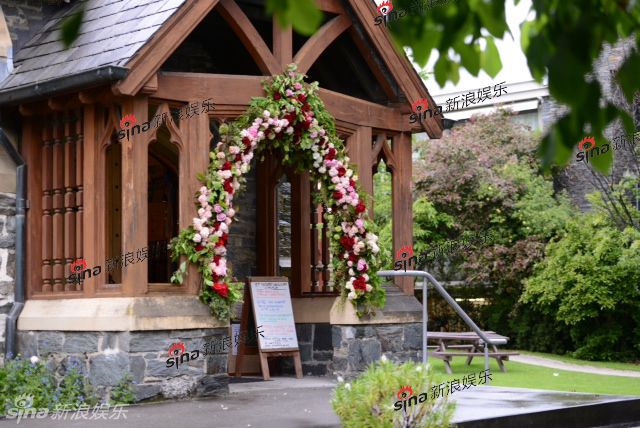 直击姚晨曹郁新西兰婚礼教堂