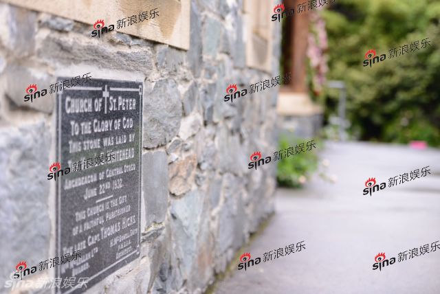 直击姚晨曹郁新西兰婚礼教堂